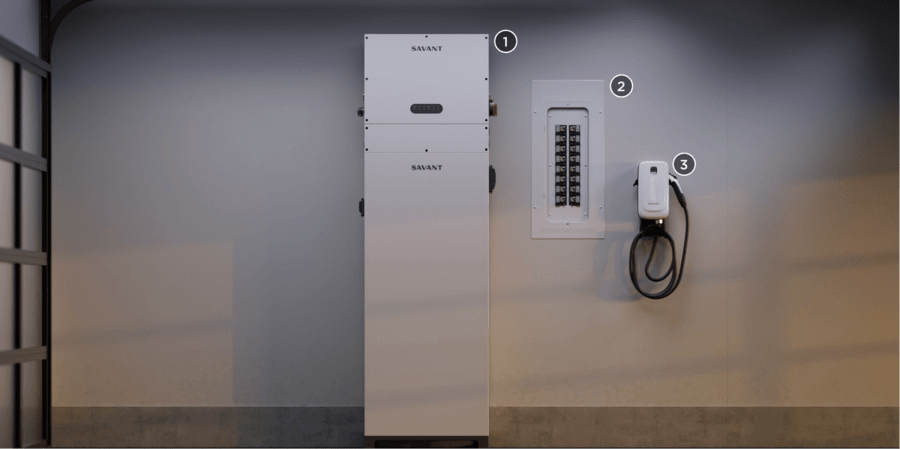 Stay Powered During Outages with Savant Power Battery Backup