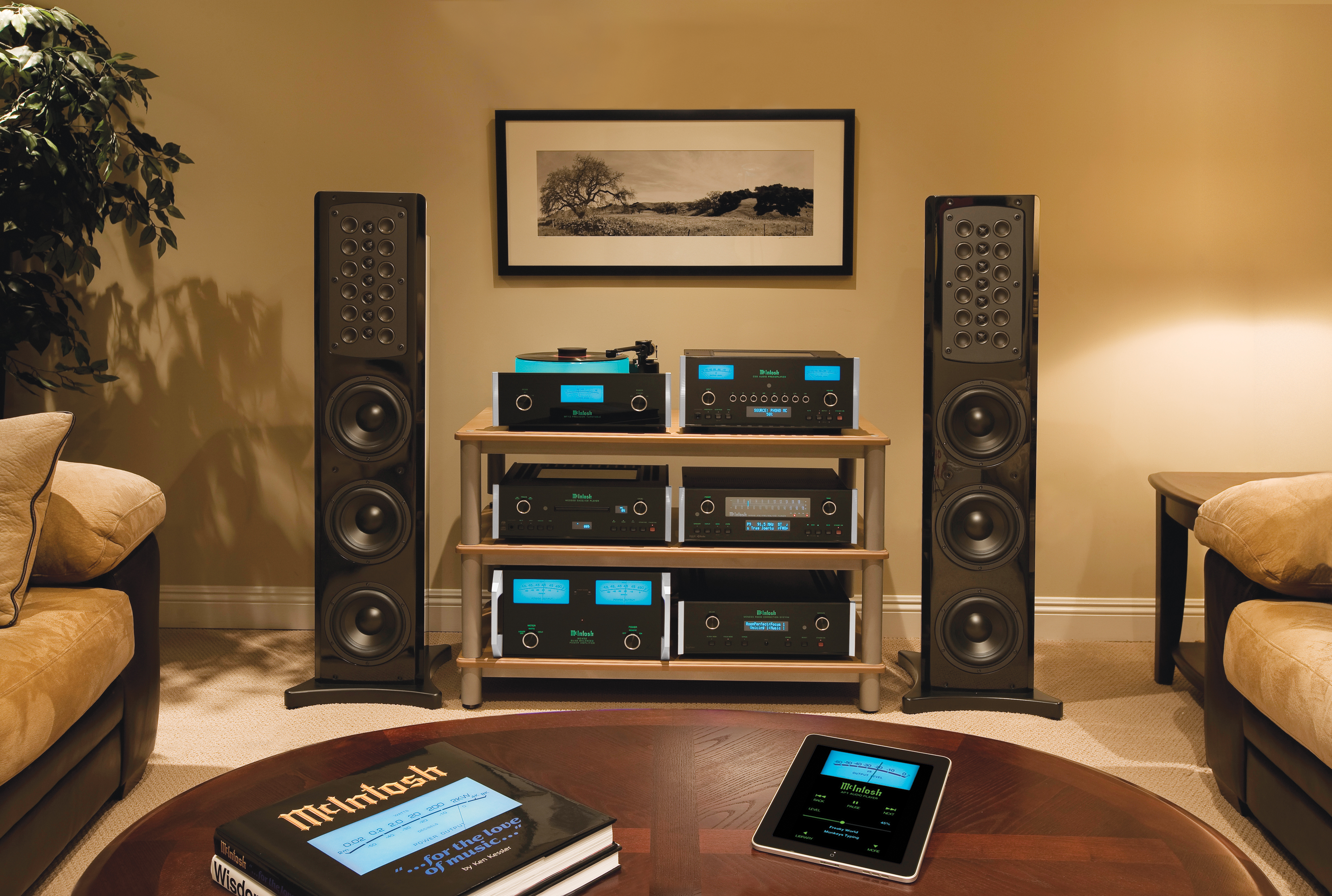 McIntosh Audio Delivers High-Performance Sound for Your Whole California Home
