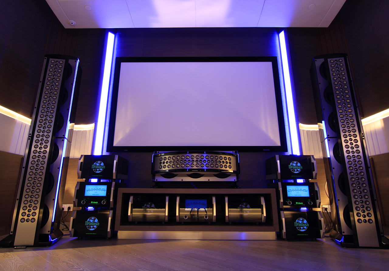 in home audio installation